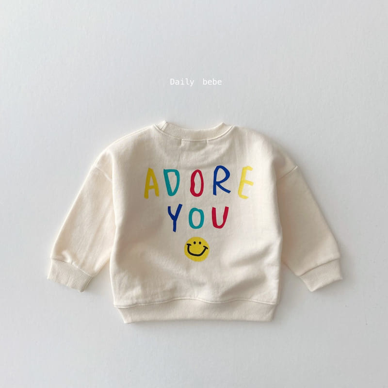 DAILY BEBE - Korean Children Fashion - #Kfashion4kids - Adore Sweatshirt - 2