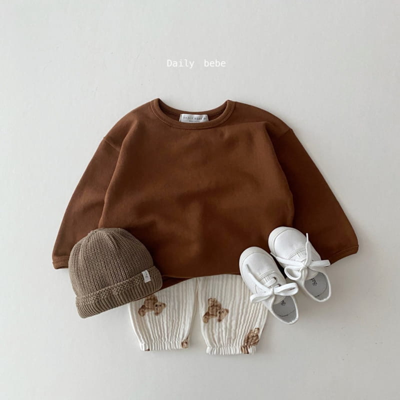 DAILY BEBE - Korean Children Fashion - #Kfashion4kids - Piping Tee - 7