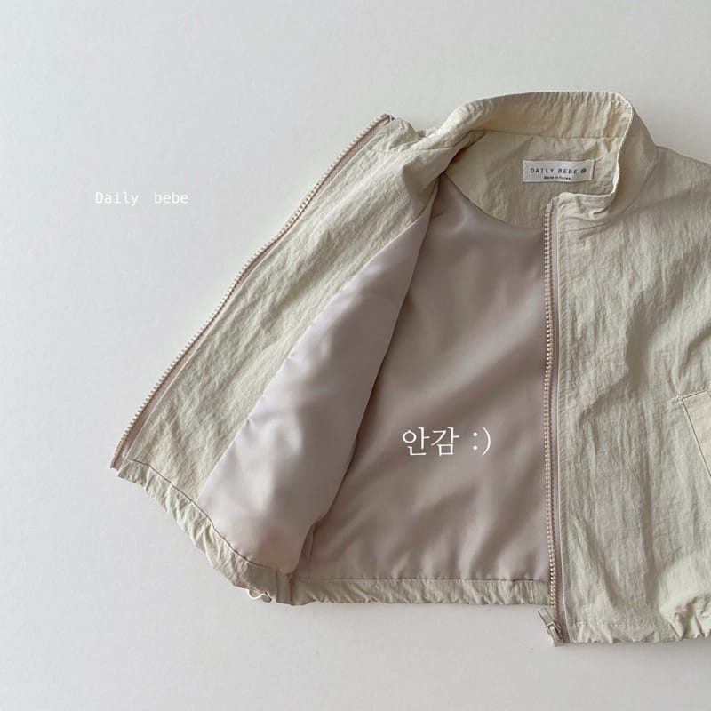 DAILY BEBE - Korean Children Fashion - #Kfashion4kids - Dailybebe Windbreaker - 4