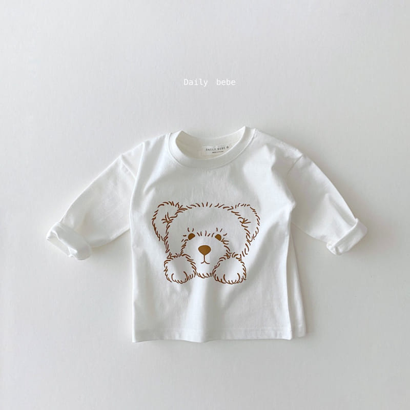 DAILY BEBE - Korean Children Fashion - #Kfashion4kids - Check Bear Set - 2