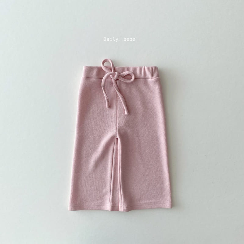 DAILY BEBE - Korean Children Fashion - #Kfashion4kids - Comfy Wide Pants