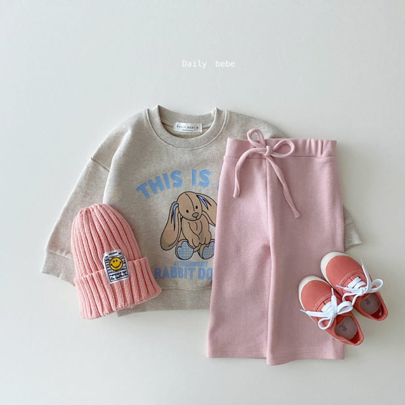 DAILY BEBE - Korean Children Fashion - #Kfashion4kids - Comfy Wide Pants - 5