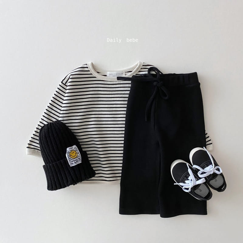 DAILY BEBE - Korean Children Fashion - #Kfashion4kids - Comfy Wide Pants - 7