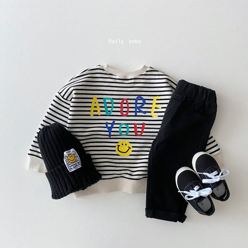 DAILY BEBE - Korean Children Fashion - #Kfashion4kids - Basic Pants - 10