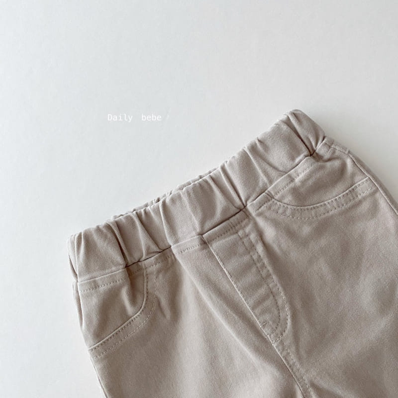 DAILY BEBE - Korean Children Fashion - #Kfashion4kids - Basic Pants - 3