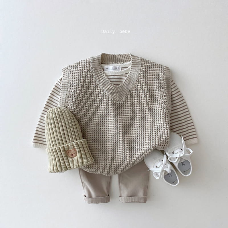 DAILY BEBE - Korean Children Fashion - #Kfashion4kids - Basic Pants - 7