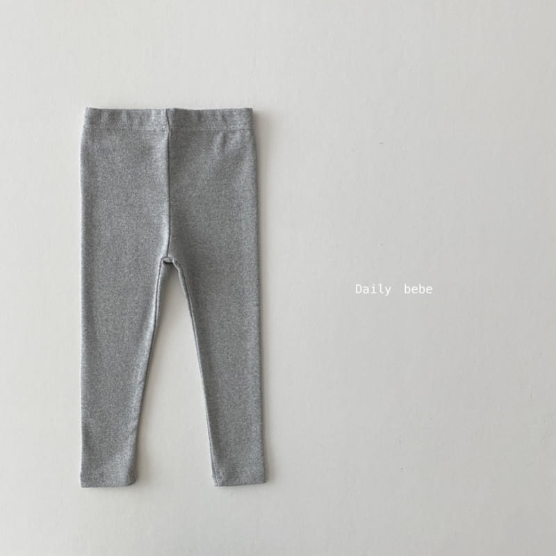 DAILY BEBE - Korean Children Fashion - #Kfashion4kids - Basic Leggings - 3