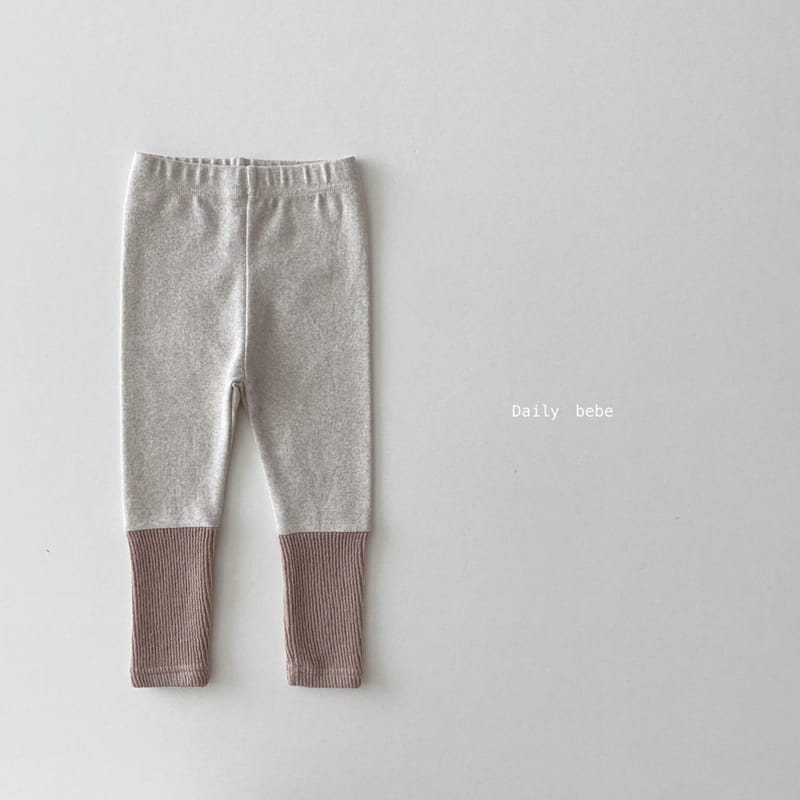 DAILY BEBE - Korean Children Fashion - #Kfashion4kids - Tosi Bottom Leggings - 2