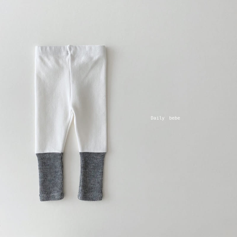 DAILY BEBE - Korean Children Fashion - #Kfashion4kids - Tosi Bottom Leggings - 3