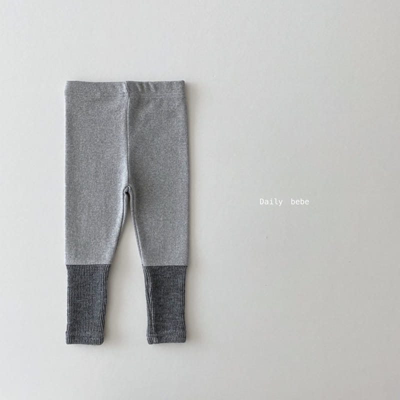 DAILY BEBE - Korean Children Fashion - #Kfashion4kids - Tosi Bottom Leggings - 4