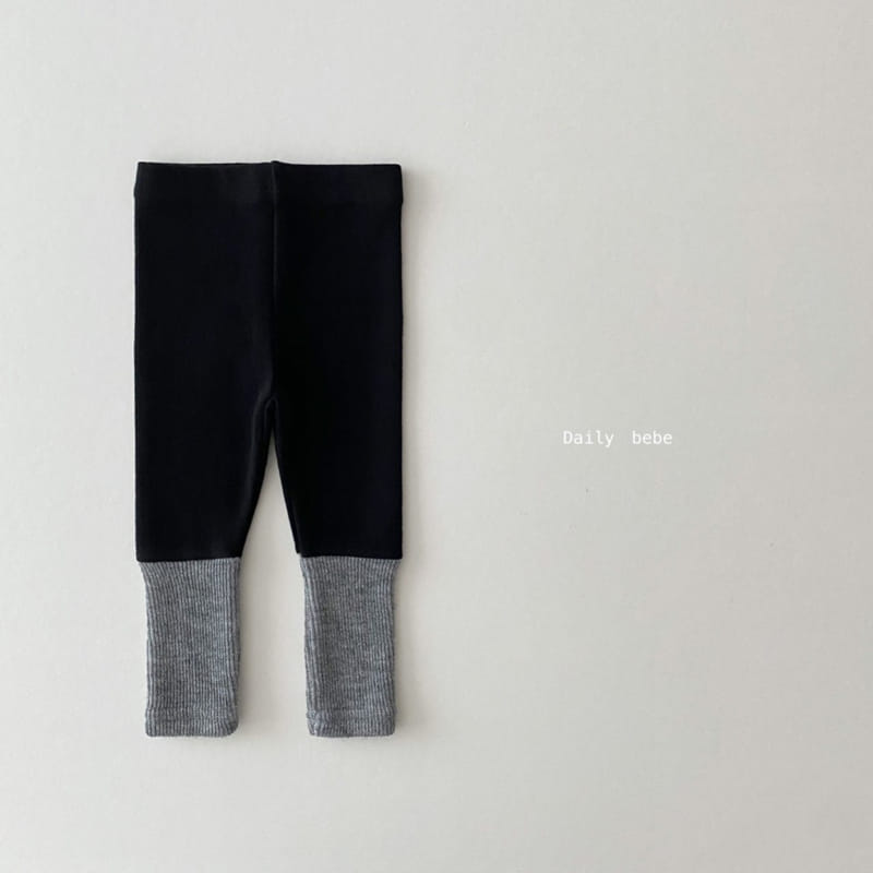DAILY BEBE - Korean Children Fashion - #Kfashion4kids - Tosi Bottom Leggings - 5