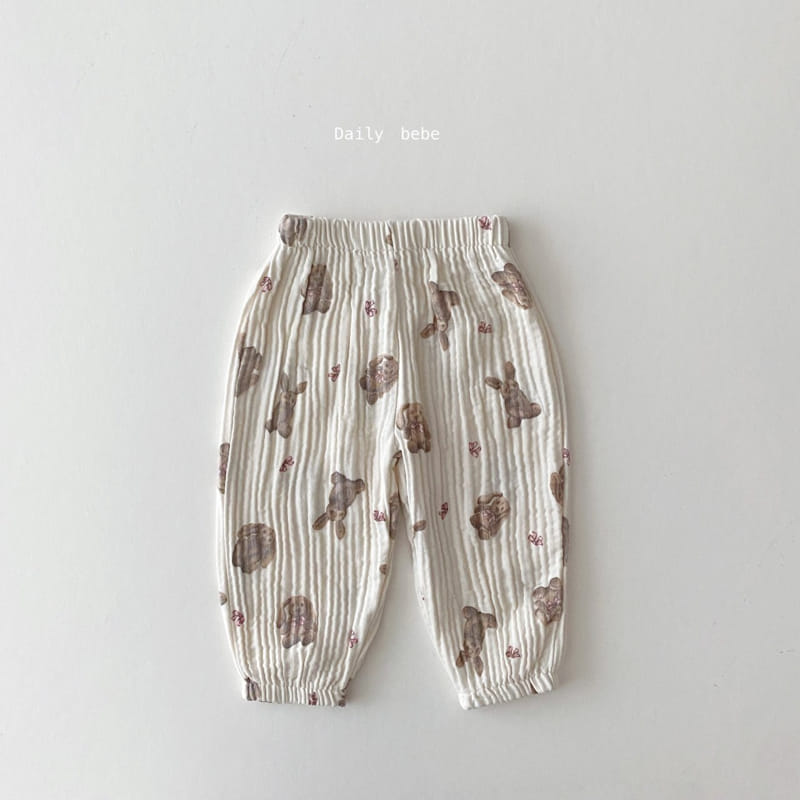 DAILY BEBE - Korean Children Fashion - #Kfashion4kids - Muslin Slacks - 11