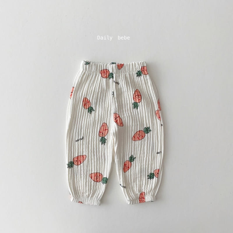 DAILY BEBE - Korean Children Fashion - #Kfashion4kids - Muslin Slacks - 4
