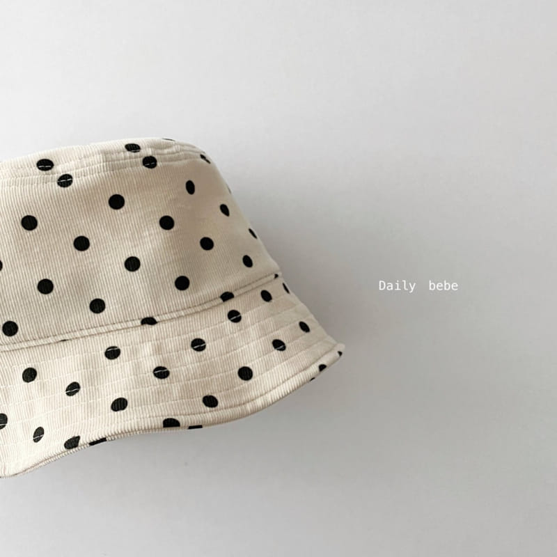 DAILY BEBE - Korean Children Fashion - #Kfashion4kids - Corduroy Bucket Hat - 4