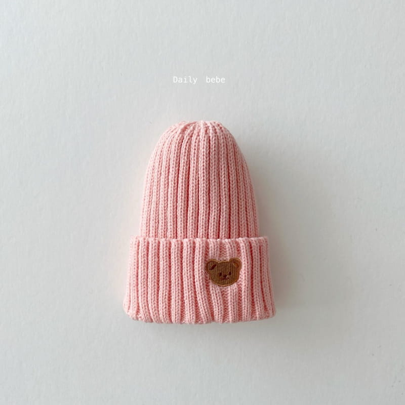 DAILY BEBE - Korean Children Fashion - #Kfashion4kids - Bear Beanie - 2