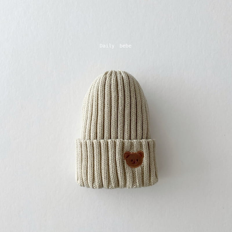 DAILY BEBE - Korean Children Fashion - #Kfashion4kids - Bear Beanie - 3