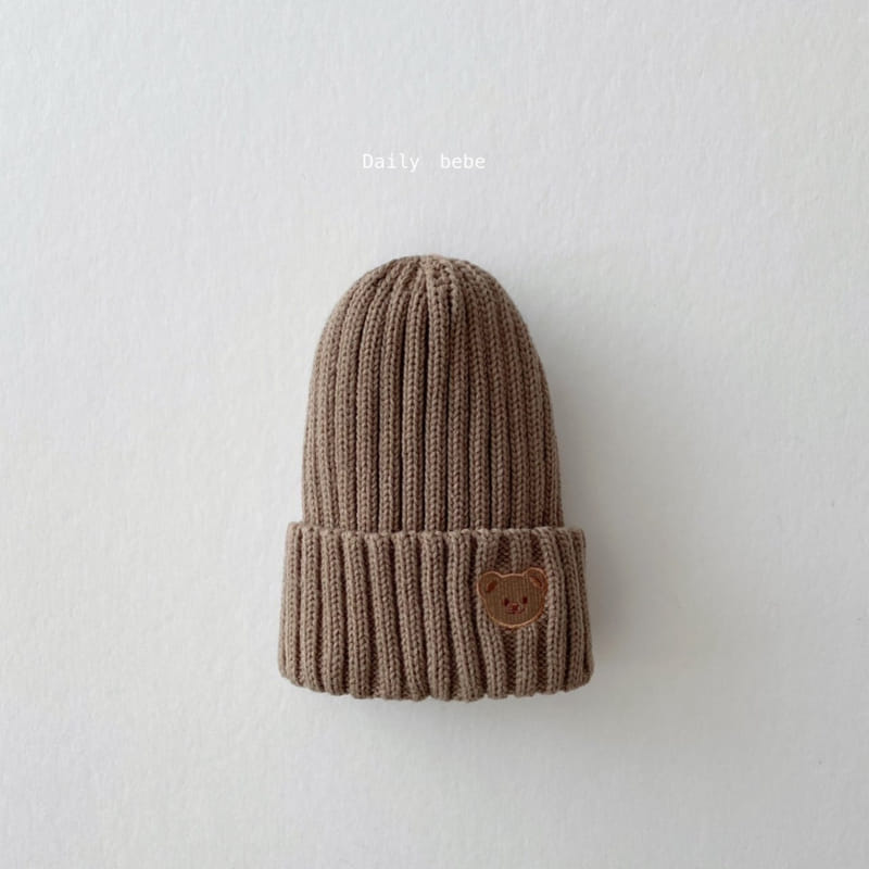 DAILY BEBE - Korean Children Fashion - #Kfashion4kids - Bear Beanie - 4