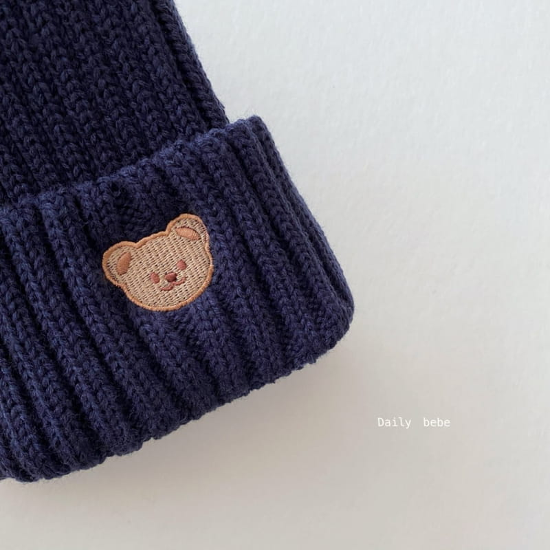 DAILY BEBE - Korean Children Fashion - #Kfashion4kids - Bear Beanie - 8