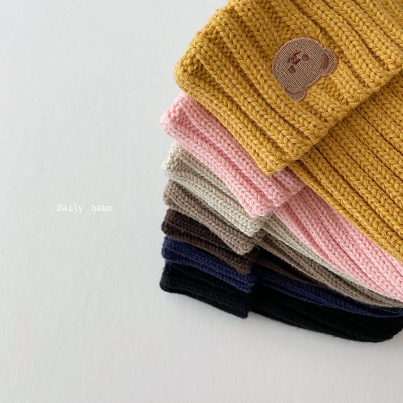 DAILY BEBE - Korean Children Fashion - #Kfashion4kids - Bear Beanie - 9