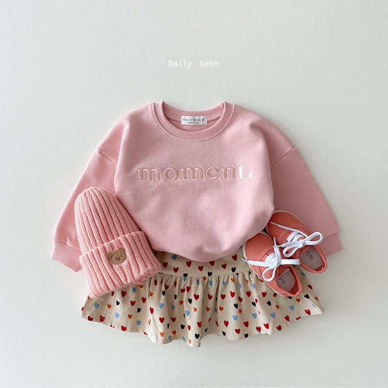 DAILY BEBE - Korean Children Fashion - #Kfashion4kids - Moment Sweatshirt - 2