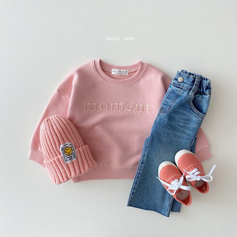 DAILY BEBE - Korean Children Fashion - #Kfashion4kids - Moment Sweatshirt - 3