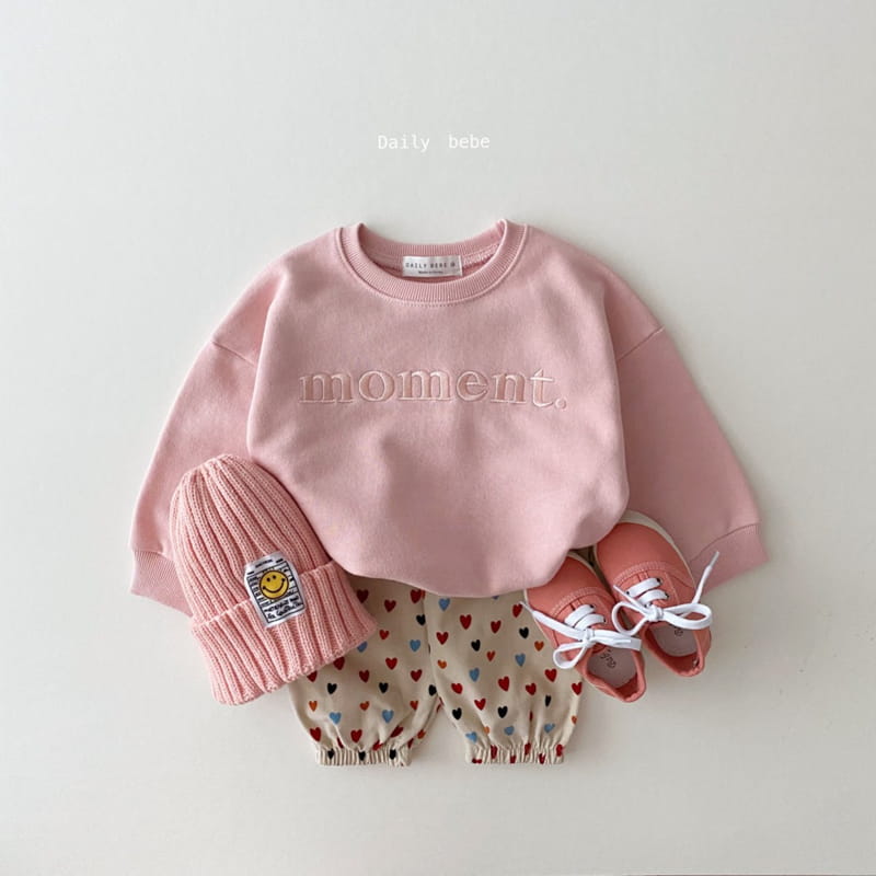 DAILY BEBE - Korean Children Fashion - #Kfashion4kids - Moment Sweatshirt - 4