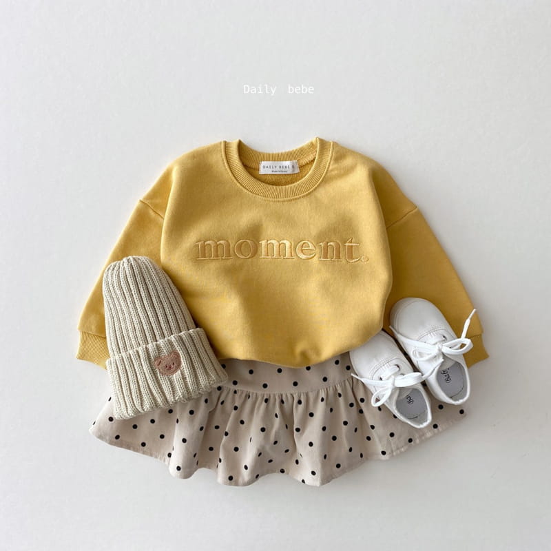DAILY BEBE - Korean Children Fashion - #Kfashion4kids - Moment Sweatshirt - 8