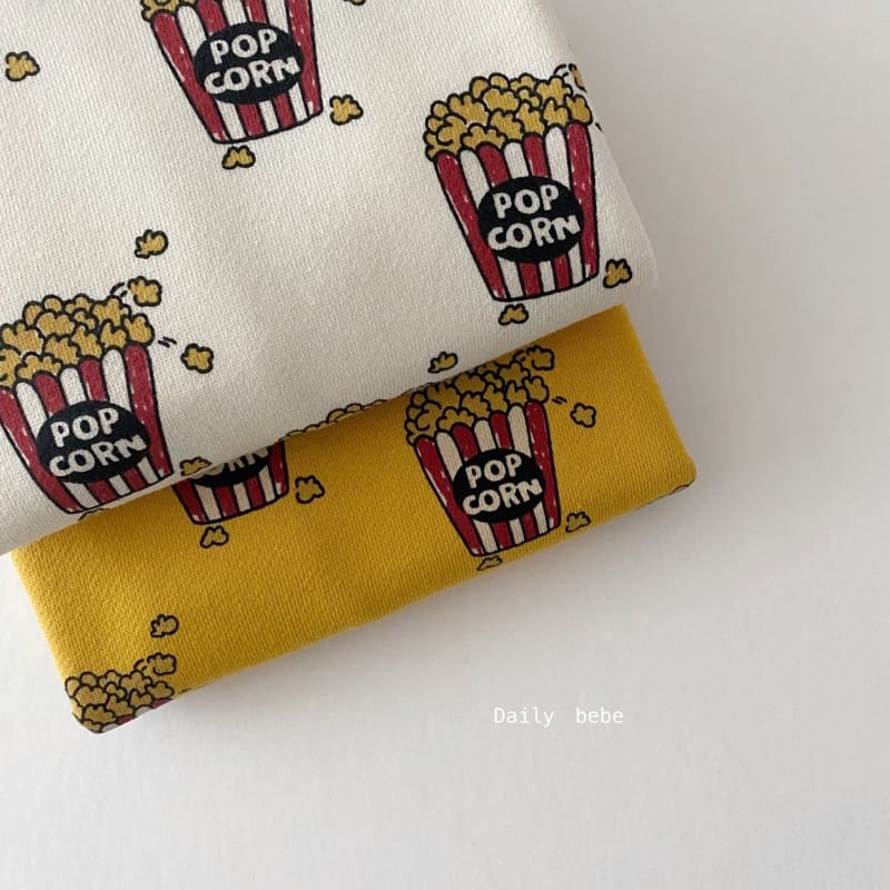 DAILY BEBE - Korean Children Fashion - #Kfashion4kids - Popcorn Sweatshirt - 7