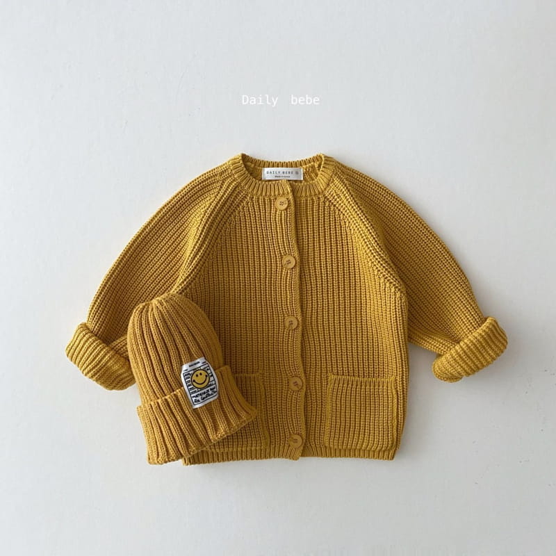 DAILY BEBE - Korean Children Fashion - #Kfashion4kids - Hazzi Cardigan - 3