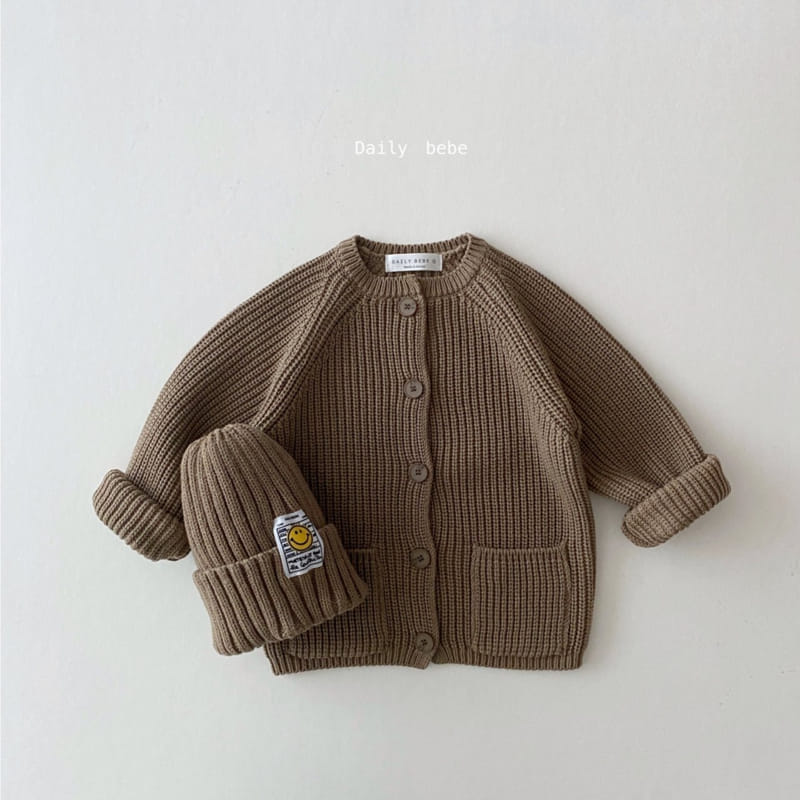 DAILY BEBE - Korean Children Fashion - #Kfashion4kids - Hazzi Cardigan - 4