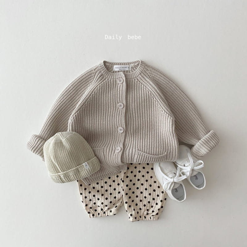 DAILY BEBE - Korean Children Fashion - #Kfashion4kids - Hazzi Cardigan - 5