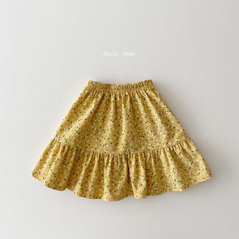 DAILY BEBE - Korean Children Fashion - #Kfashion4kids - Corduroy Skirt - 10