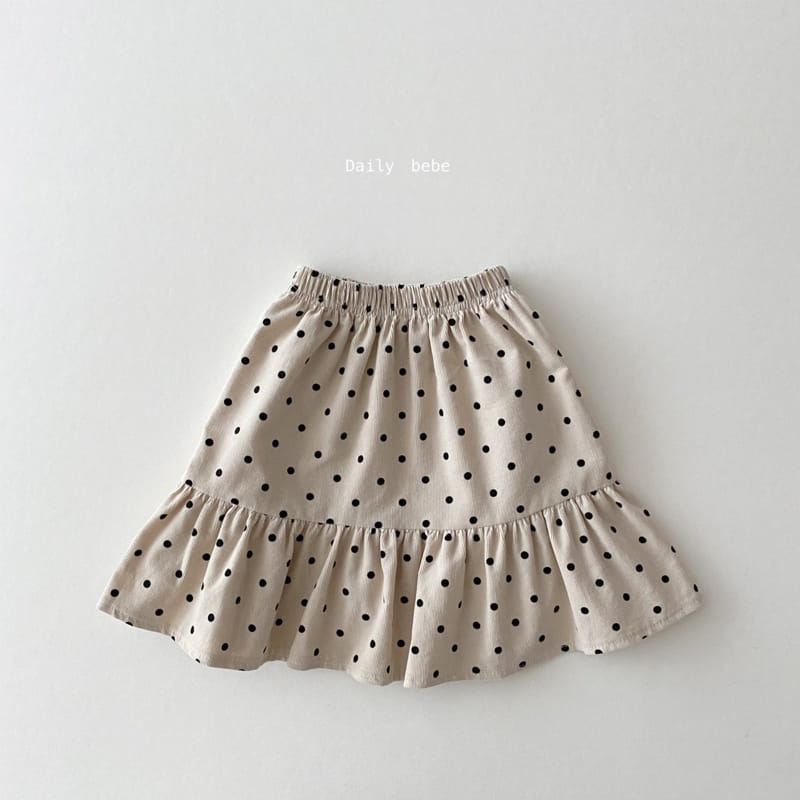 DAILY BEBE - Korean Children Fashion - #Kfashion4kids - Corduroy Skirt - 4