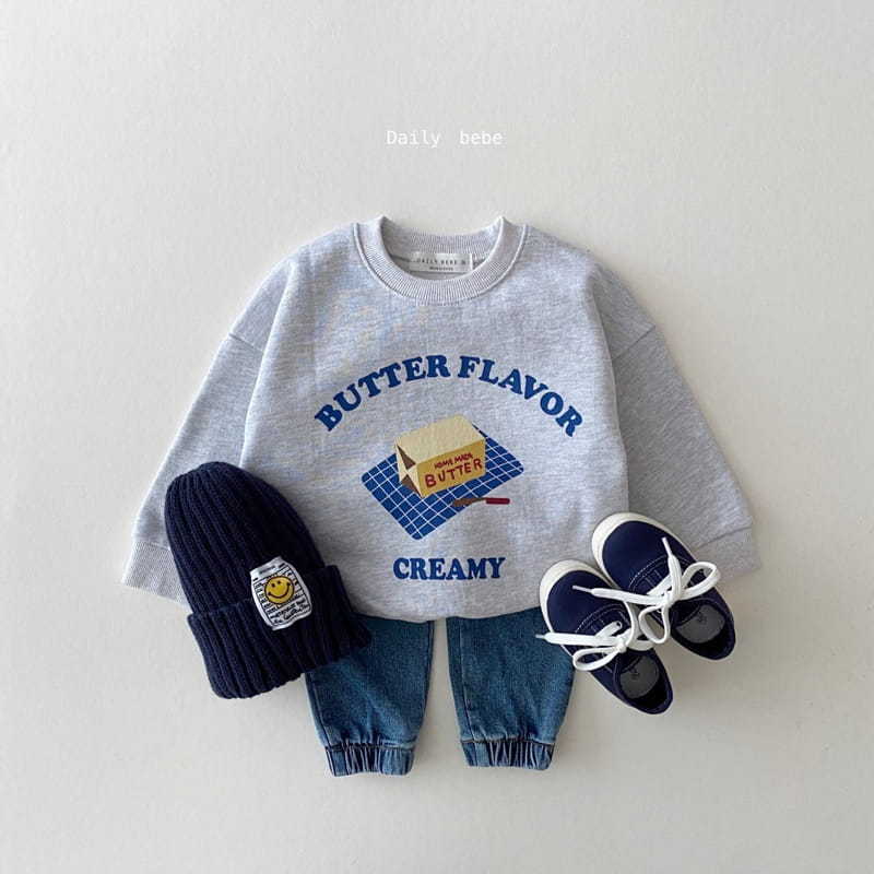 DAILY BEBE - Korean Children Fashion - #Kfashion4kids - Denim Jogger Pants - 10