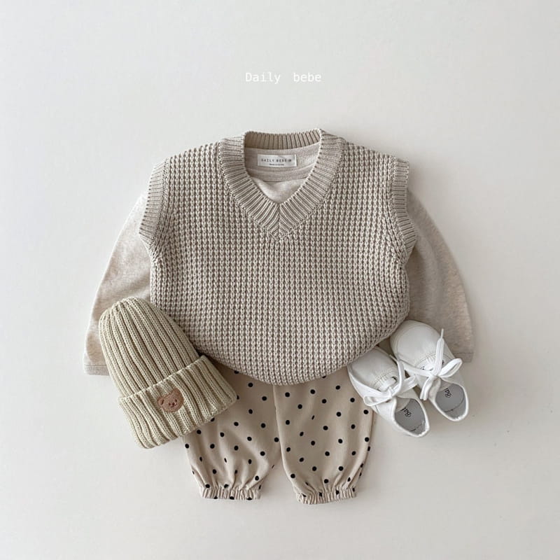 DAILY BEBE - Korean Children Fashion - #Kfashion4kids - Corduroy Slacks - 6