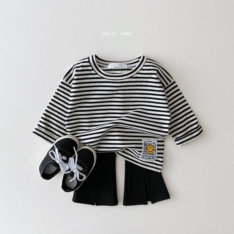 DAILY BEBE - Korean Children Fashion - #Kfashion4kids - Patch Tee - 6