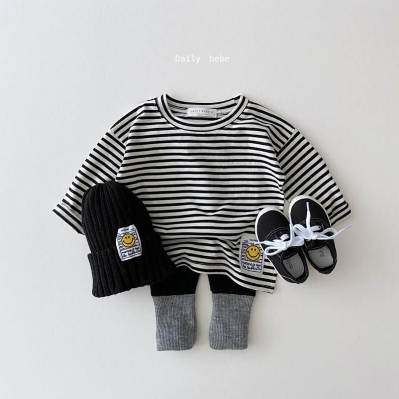 DAILY BEBE - Korean Children Fashion - #Kfashion4kids - Patch Tee - 7
