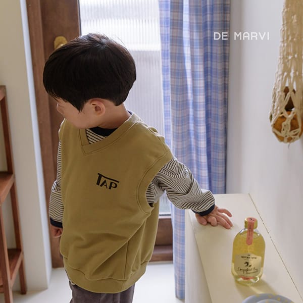 DE MARVI - Korean Children Fashion - #Kfashion4kids - Terry Vest - 11