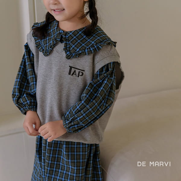 DE MARVI - Korean Children Fashion - #Kfashion4kids - Terry Vest - 2