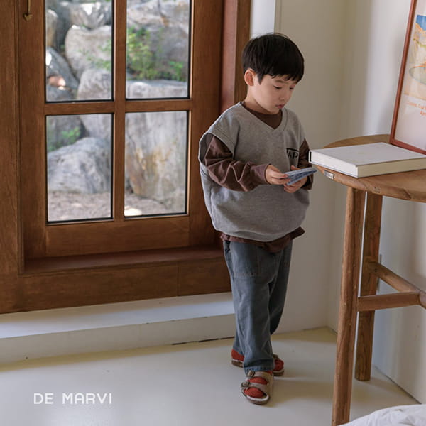 DE MARVI - Korean Children Fashion - #Kfashion4kids - Terry Vest - 7