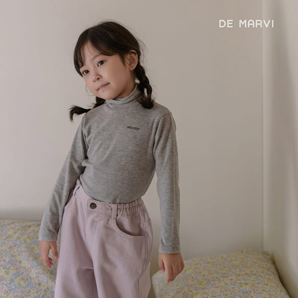 DE MARVI - Korean Children Fashion - #Kfashion4kids - Melody Turtleneck Tee