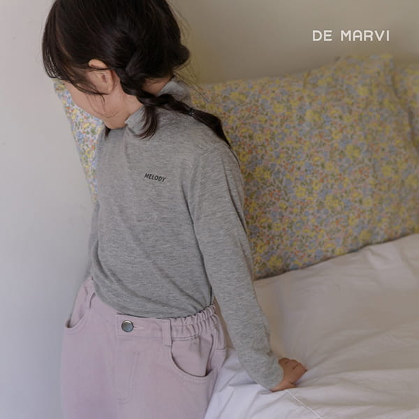 DE MARVI - Korean Children Fashion - #Kfashion4kids - Melody Turtleneck Tee - 5