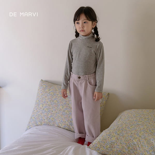 DE MARVI - Korean Children Fashion - #Kfashion4kids - Melody Turtleneck Tee - 7