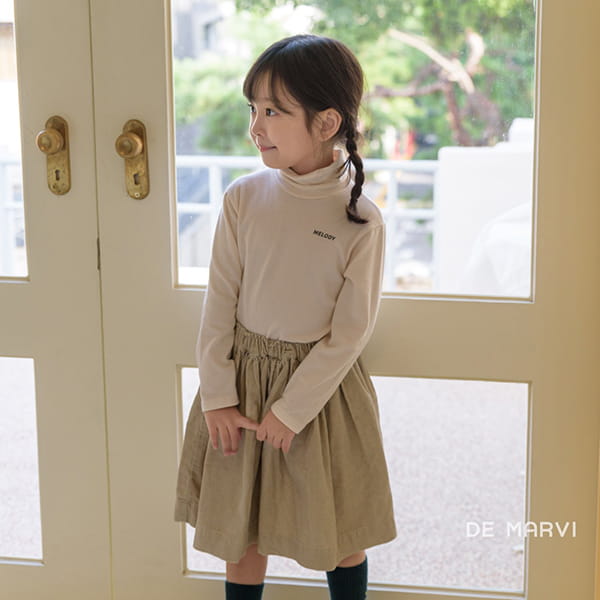 DE MARVI - Korean Children Fashion - #Kfashion4kids - Melody Turtleneck Tee - 8