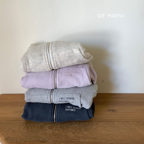 DE MARVI - Korean Children Fashion - #Kfashion4kids - Duby Hood Zip-up Jacket