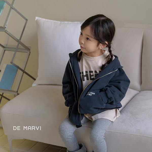 DE MARVI - Korean Children Fashion - #Kfashion4kids - Duby Hood Zip-up Jacket - 4