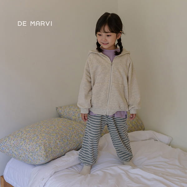 DE MARVI - Korean Children Fashion - #Kfashion4kids - Duby Hood Zip-up Jacket - 8