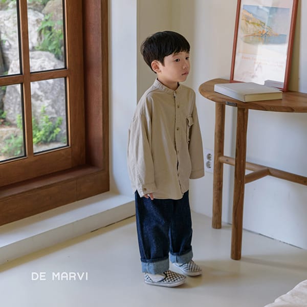 DE MARVI - Korean Children Fashion - #Kfashion4kids - Neff Denim Pants - 2