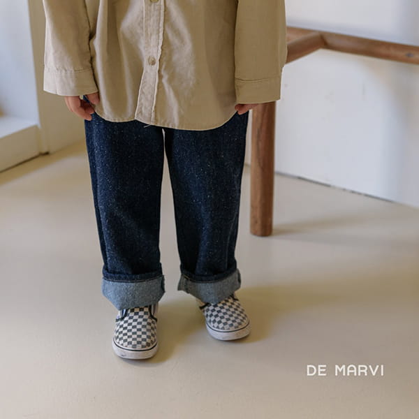 DE MARVI - Korean Children Fashion - #Kfashion4kids - Neff Denim Pants - 4
