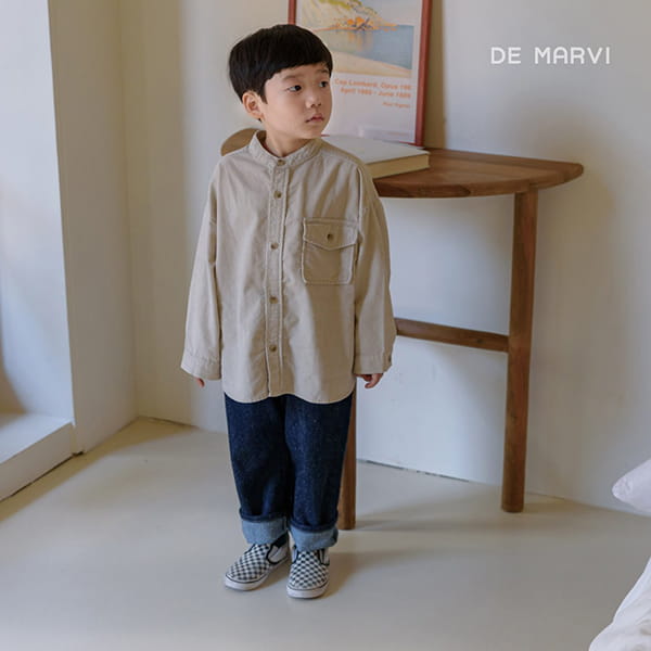 DE MARVI - Korean Children Fashion - #Kfashion4kids - Neff Denim Pants - 5